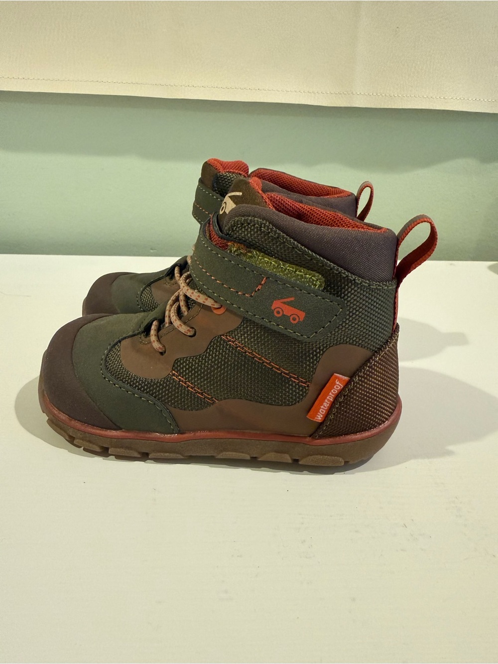 See Kai Run Canyon Waterproof Olive Green